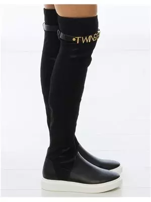 Bota alta sneaker